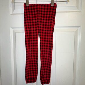 Baby Gap | Disney - Red & Black Buffalo Check Plaid Pajama Pants - Size 5T - GUC